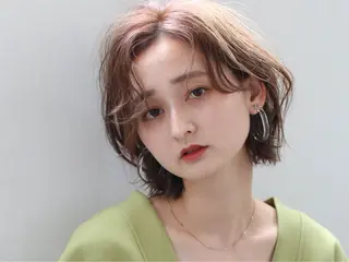 ミディアム 【Rowel】 大野　虹歩のヘアスタイル