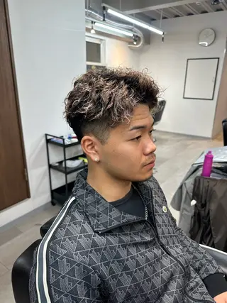 パーマ メンズ 池田隼也 メンズ/パーマのヘアスタイル