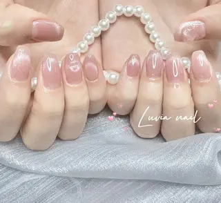 ネイル 🎀Luvia ワンホンネイル💫のネイルデザイン