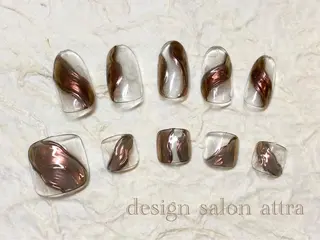 ネイル デザインサロン attra 本八幡店のネイルデザイン