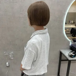 ショート カラー はちすか るかのヘアスタイル