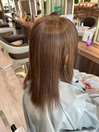 ロング 清瀬駅/痛ませない 縮毛矯正/山崎のヘアスタイル