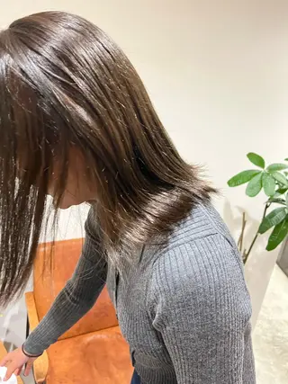 ミディアム 梅田美容室/カット /Maoのヘアスタイル