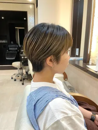 ショート 武田 清久のヘアスタイル