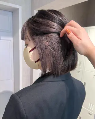 ミディアム カラー ｻﾄｳﾐﾉﾘ韓国ヘア 韓国メンズヘアのヘアスタイル