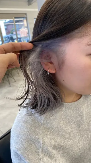 ミディアム カラー hair&beauty RENO直江店所属・大友 千春のヘアスタイル