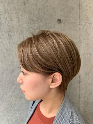 ショート ショート/縮毛矯正 紺野紘三のヘアスタイル