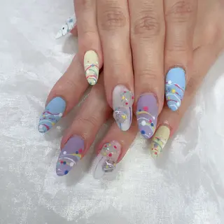 ネイル Rire_eye+beauty_nail所属・Rire_ nail_yukiのネイルデザイン