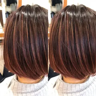 ショート カラー ヘアサロンオスカー 岸和田蛸地蔵店のヘアスタイル