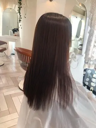 パーマ ブリーチカラー🎀 韓国風/寺門美優のヘアスタイル