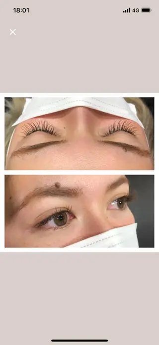 マツエク・マツパ Lucii鹿児島中央×Frill所属・きょうか 🦊のマツエク・マツパデザイン