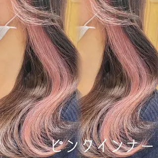 ミディアム カラー 韓国カット/透明感 カラー/NANAMIのヘアスタイル