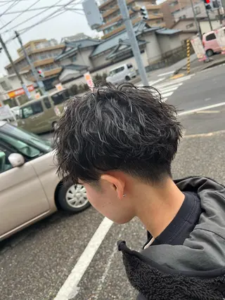 ショート パーマ メンズ パーマが得意な【最高 悠斗】のヘアスタイル