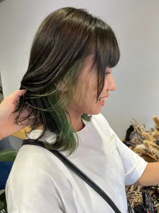 ミディアム カラー 310【サンイチマル】所属・透明感ハイトーン🦄 キラ🌈のヘアスタイル