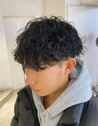 パーマ メンズ 新宿【メンズパーマ】 塩澤太一のヘアスタイル