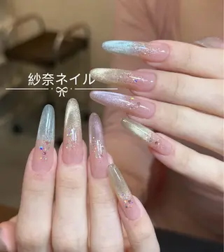 ネイル 纱 奈のネイルデザイン