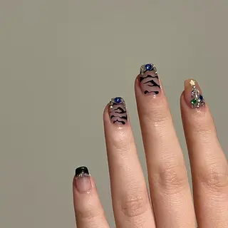 ネイル 8113 海外/y2k/韓国のネイルデザイン