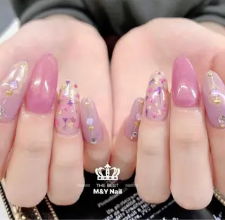 カラー ネイル M&Y NailSalonのネイルデザイン
