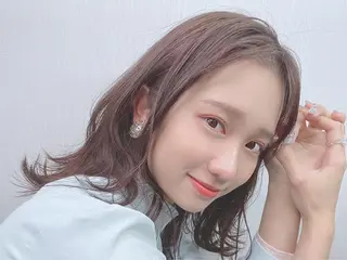 セミロング カラー パーマ ヘアアレンジ 【公式】amble luxe池袋東口🩷のヘアスタイル