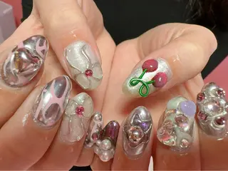 ネイル Nail Atelier IamI所属・アイアムアイ 大村磨衣のネイルデザイン
