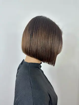 ミディアム 塩田 悠我のヘアスタイル