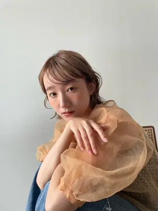 ショート カラー December渋谷所属・無料カットモデル募集 / 涼 乃のヘアスタイル