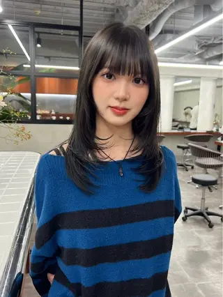 ロング nico TOKYO 横浜所属・横浜/レイヤー/ カネコのヘアスタイル