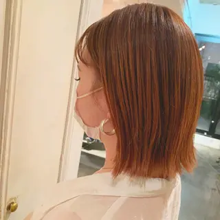 ミディアム 銀座🤍ボブ/ ミディアム/佐野夢美のヘアスタイル