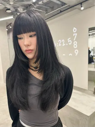 ロング GO TODAY SHAiRE SALON 町田店所属・🫧大森 知夏🫧のヘアスタイル