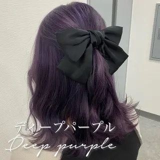 セミロング カラー ガーリー♡女の子っぽ ヘア♡ピンクカラー♡のヘアスタイル