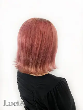 ロング カラー ヘアアレンジ LuciA/エクステ カラーのヘアスタイル