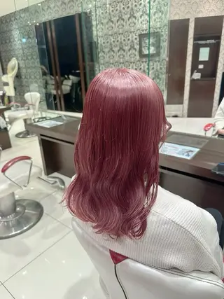 セミロング 益野 凌のヘアスタイル