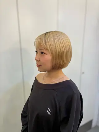 ショート aen parlor所属・💐レイヤー/ 暖色/りゅーき💐のヘアスタイル