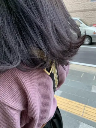 ミディアム 園 冬稀のヘアスタイル