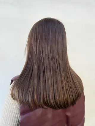 カラー かわの ももな 💜ྀིのヘアスタイル