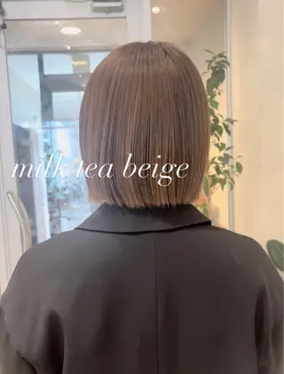 ミディアム カラー nakahara madokaのヘアスタイル
