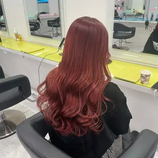 ロング カラー 中韓レイヤー/ ブラウン🤎はやとのヘアスタイル