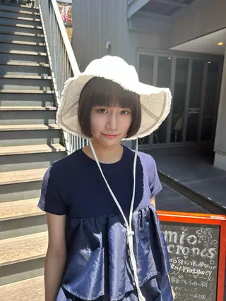 ショート 似合わせレイヤー 海外風レイヤーmioのヘアスタイル