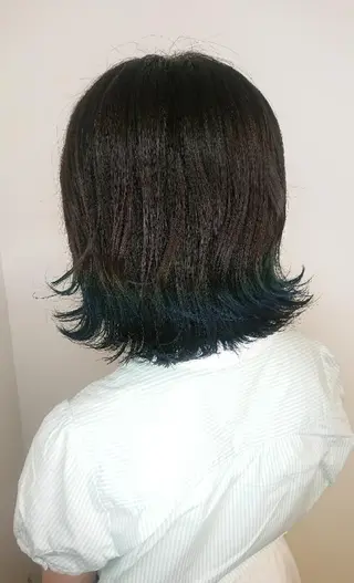 カラー ブリーチ/ヘアケア/ 艶髪/イギチハルのヘアスタイル
