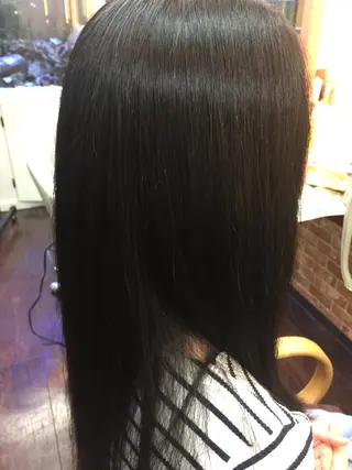 ロング パーマ 桧山 真のヘアスタイル