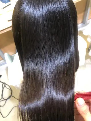 ロング 青木 ありさのヘアスタイル