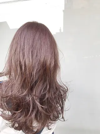 ロング カラー Kawaguchi Arisaのヘアスタイル