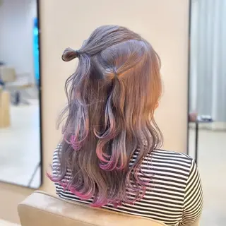 セミロング owl（オウル）所属・owl（オウル） Momoのヘアスタイル