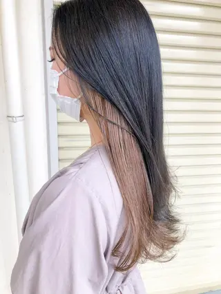 ロング 和泉市フルール 吉田　瞬也のヘアスタイル
