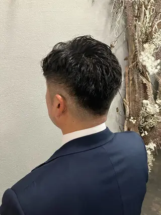 ショート メンズ メンズ/ケアパーマ /hayashiのヘアスタイル