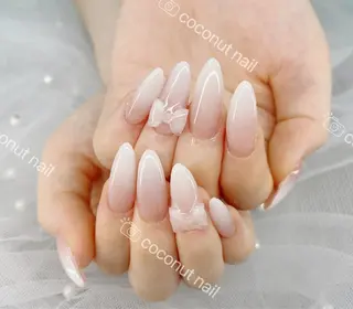ネイル 神田 ココナッツのネイルデザイン
