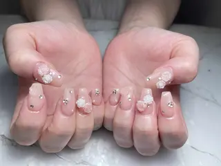 ネイル 💕鈴木ユリ パラジェル/オフ無料のネイルデザイン