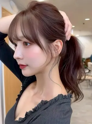 川上 彩華のヘアスタイル