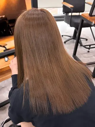 ロング 梅田ハイトーン 🎀Rumina🎀のヘアスタイル