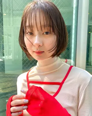 ショート 🌈今野佑哉 ショートボブブリーチのヘアスタイル